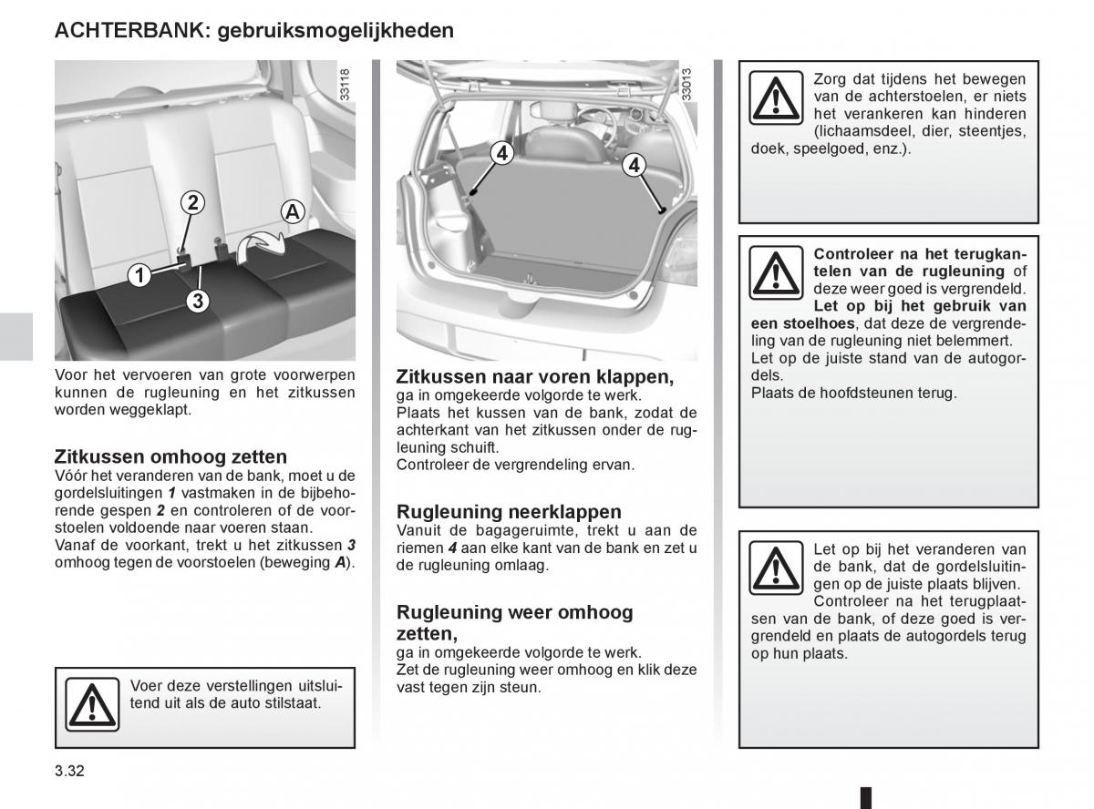 Renault Twingo II 2 handleiding / page 130