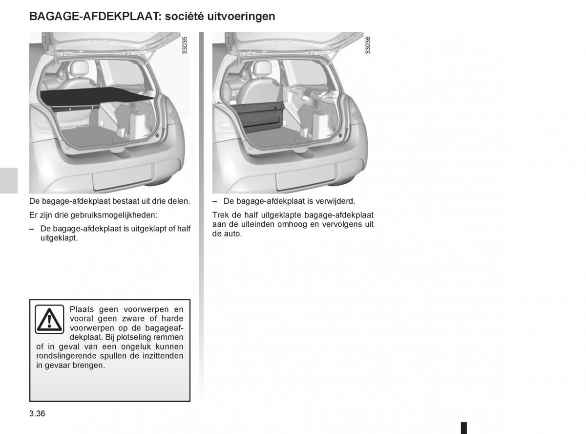 Renault Twingo II 2 handleiding / page 134