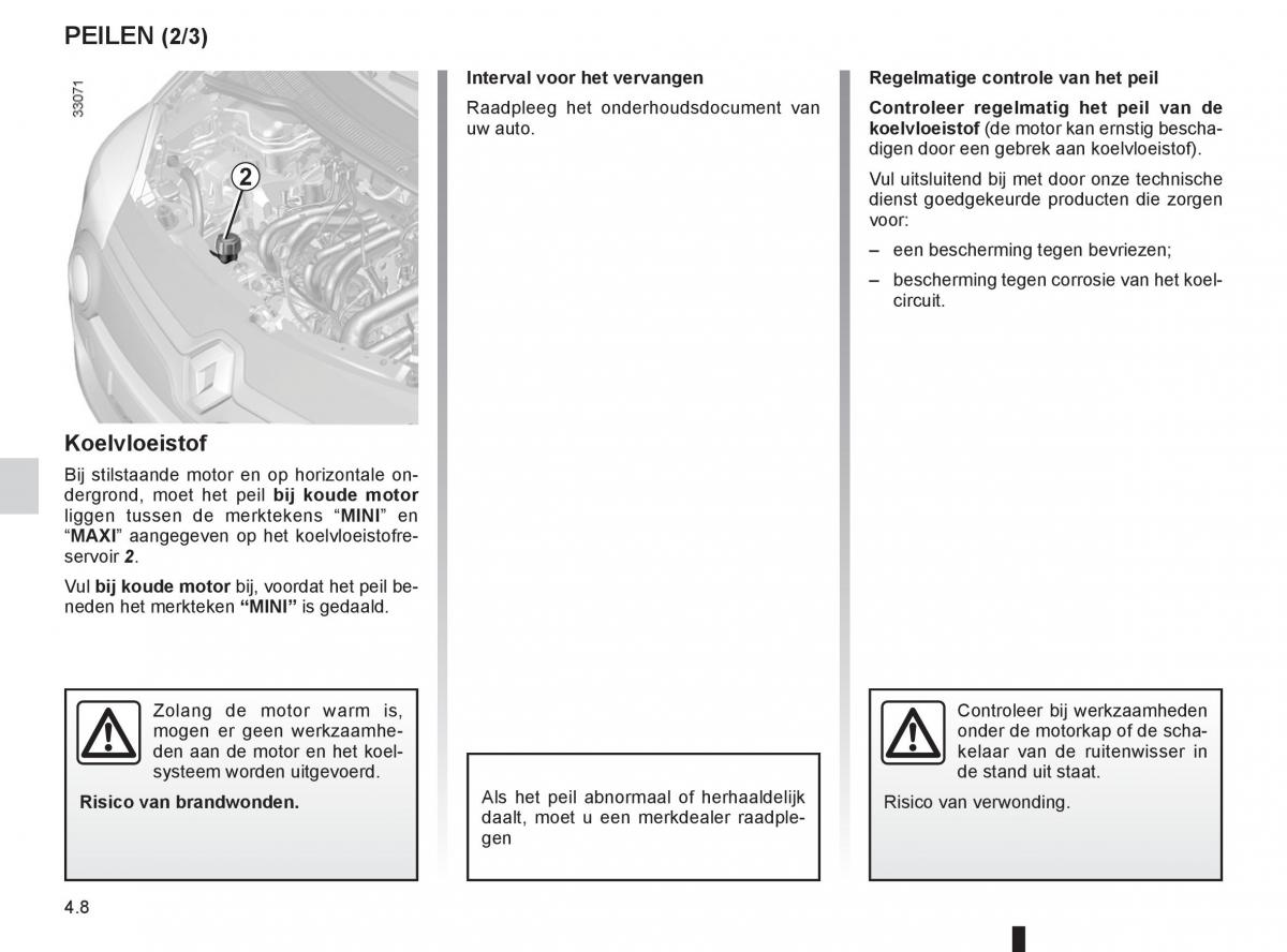 Renault Twingo II 2 handleiding / page 146