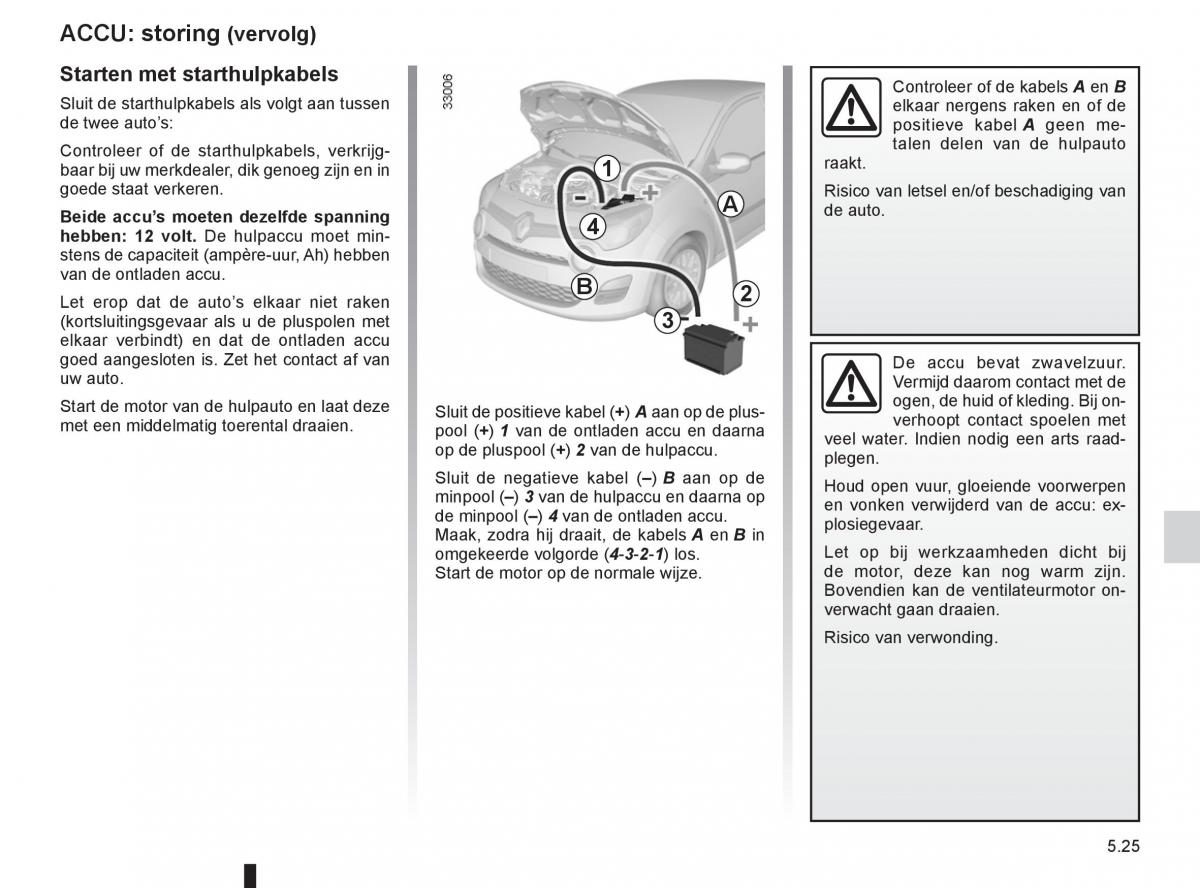 Renault Twingo II 2 handleiding / page 179