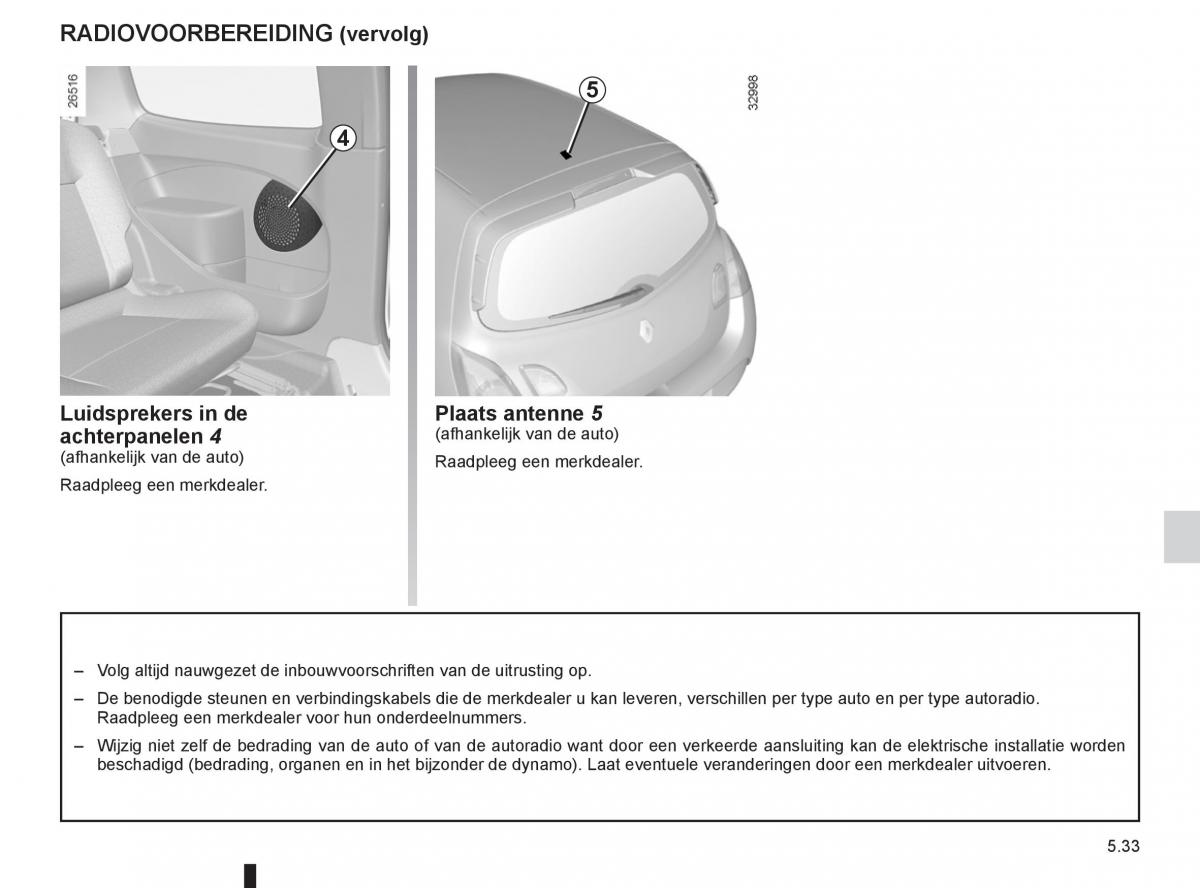 Renault Twingo II 2 handleiding / page 187