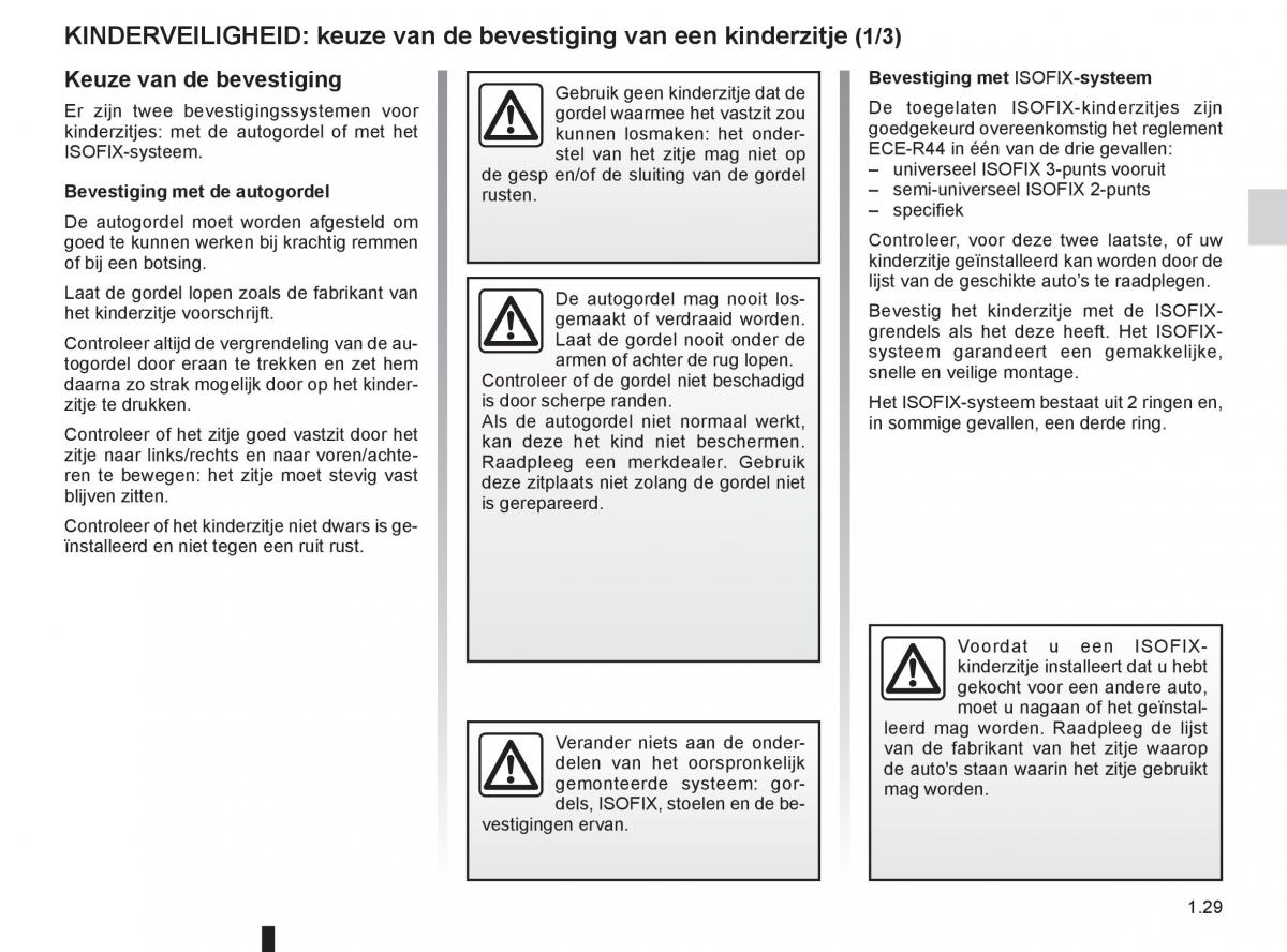 Renault Twingo II 2 handleiding / page 35