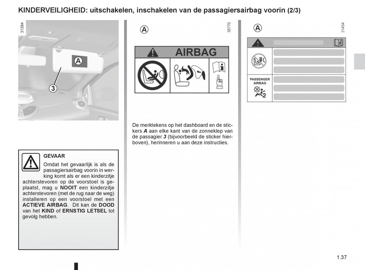 Renault Twingo II 2 handleiding / page 43