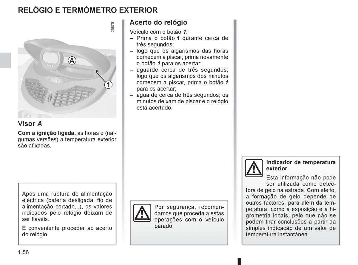 Renault Twingo II 2 manual del propietario / page 62