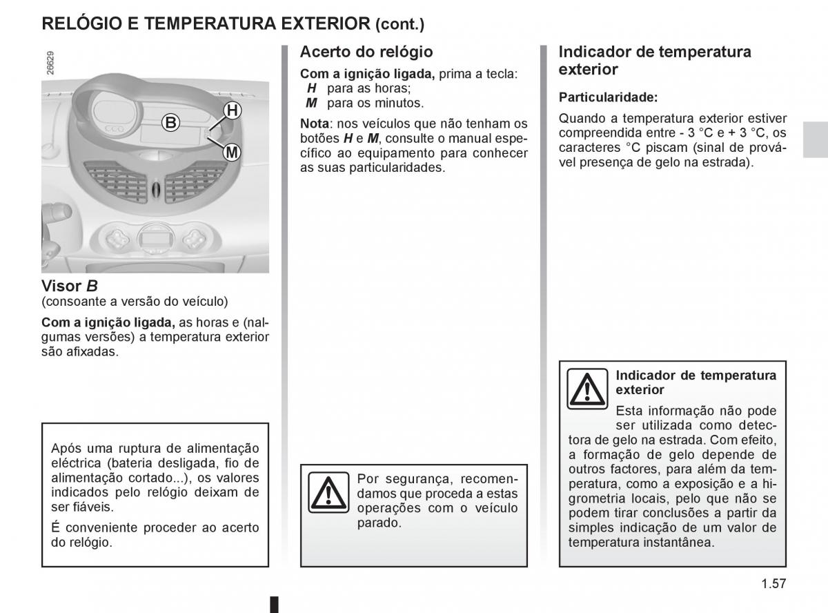 Renault Twingo II 2 manual del propietario / page 63