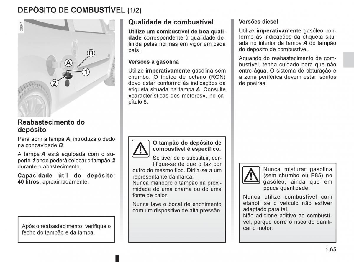 Renault Twingo II 2 manual del propietario / page 71