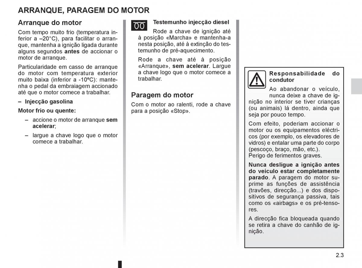 Renault Twingo II 2 manual del propietario / page 75