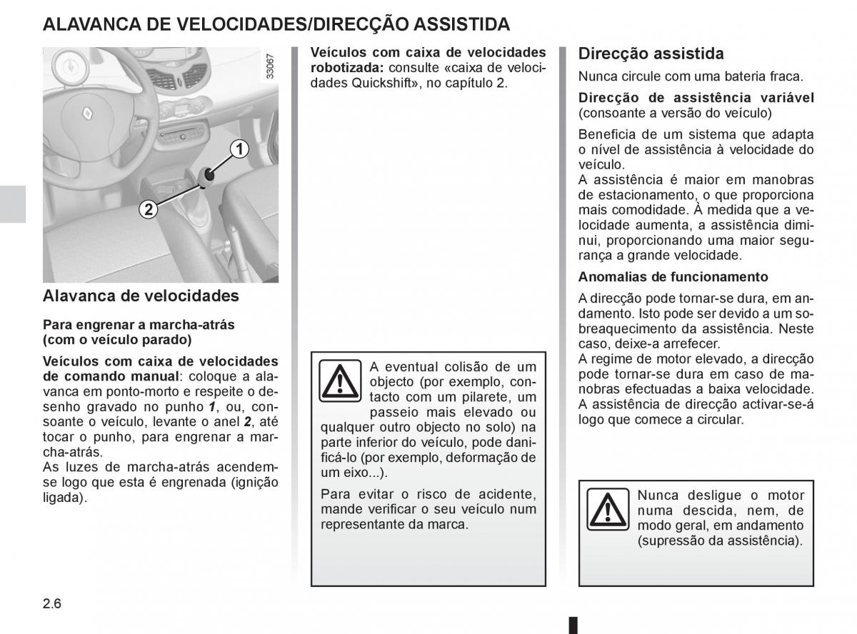 Renault Twingo II 2 manual del propietario / page 78