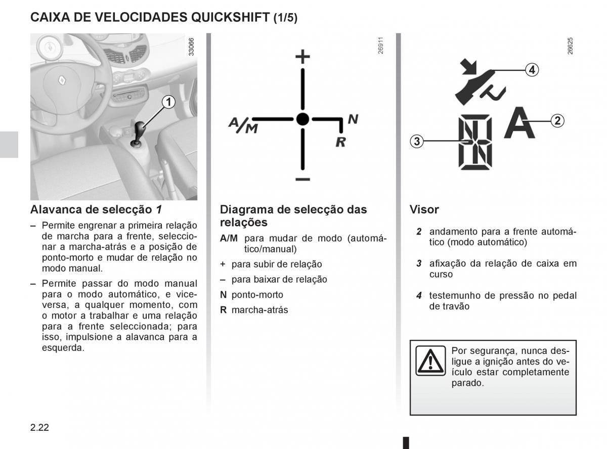 Renault Twingo II 2 manual del propietario / page 94