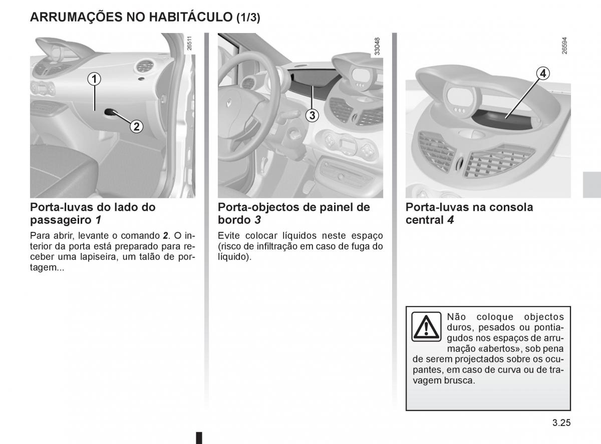 Renault Twingo II 2 manual del propietario / page 123