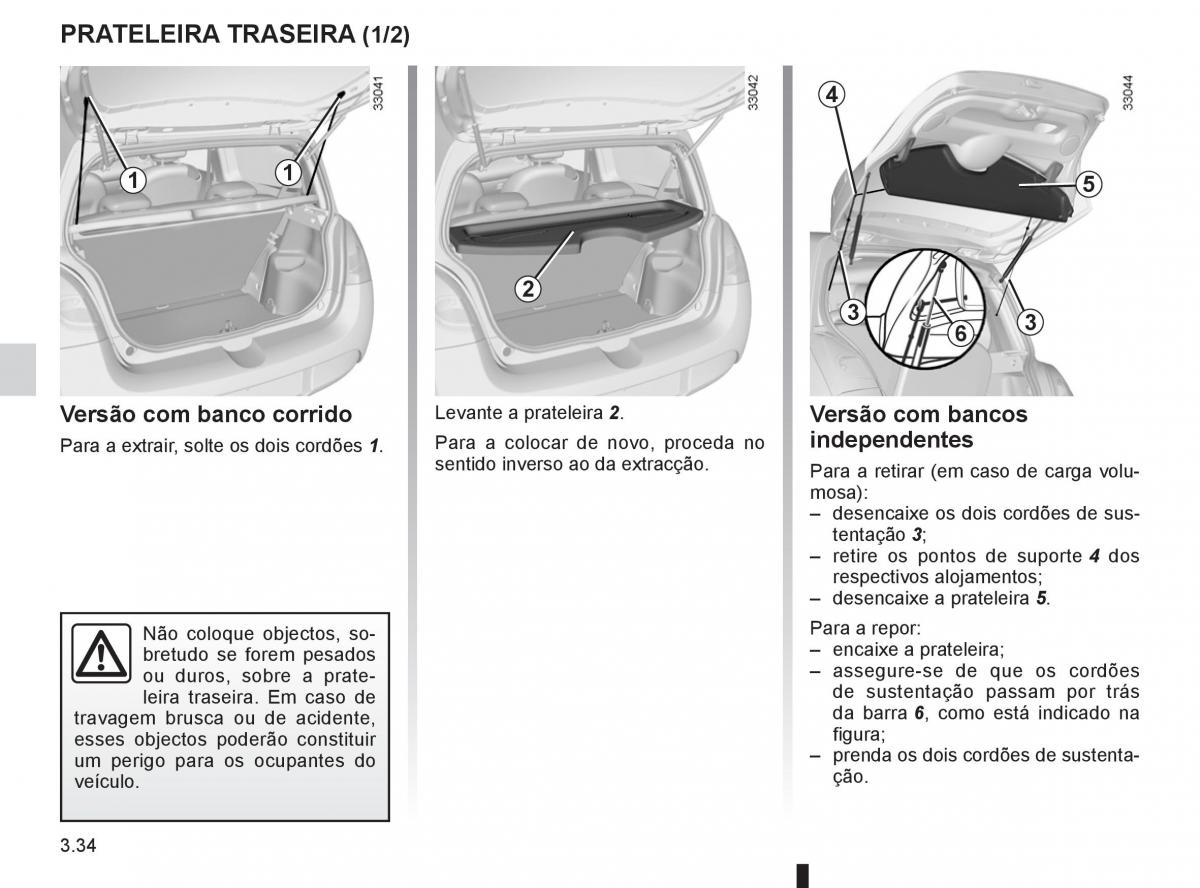 Renault Twingo II 2 manual del propietario / page 132