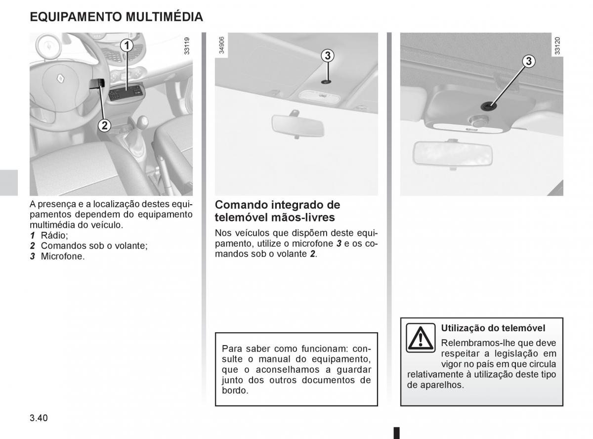 Renault Twingo II 2 manual del propietario / page 138