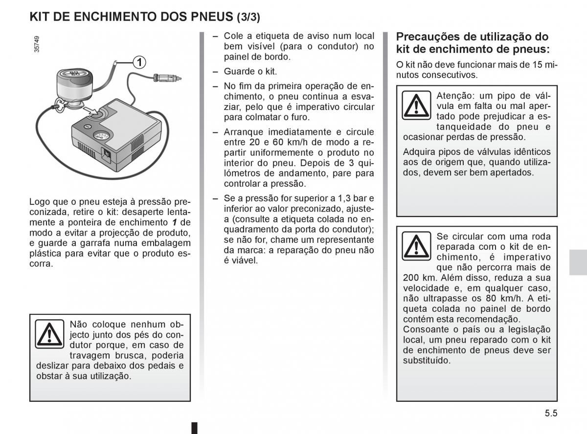 Renault Twingo II 2 manual del propietario / page 159