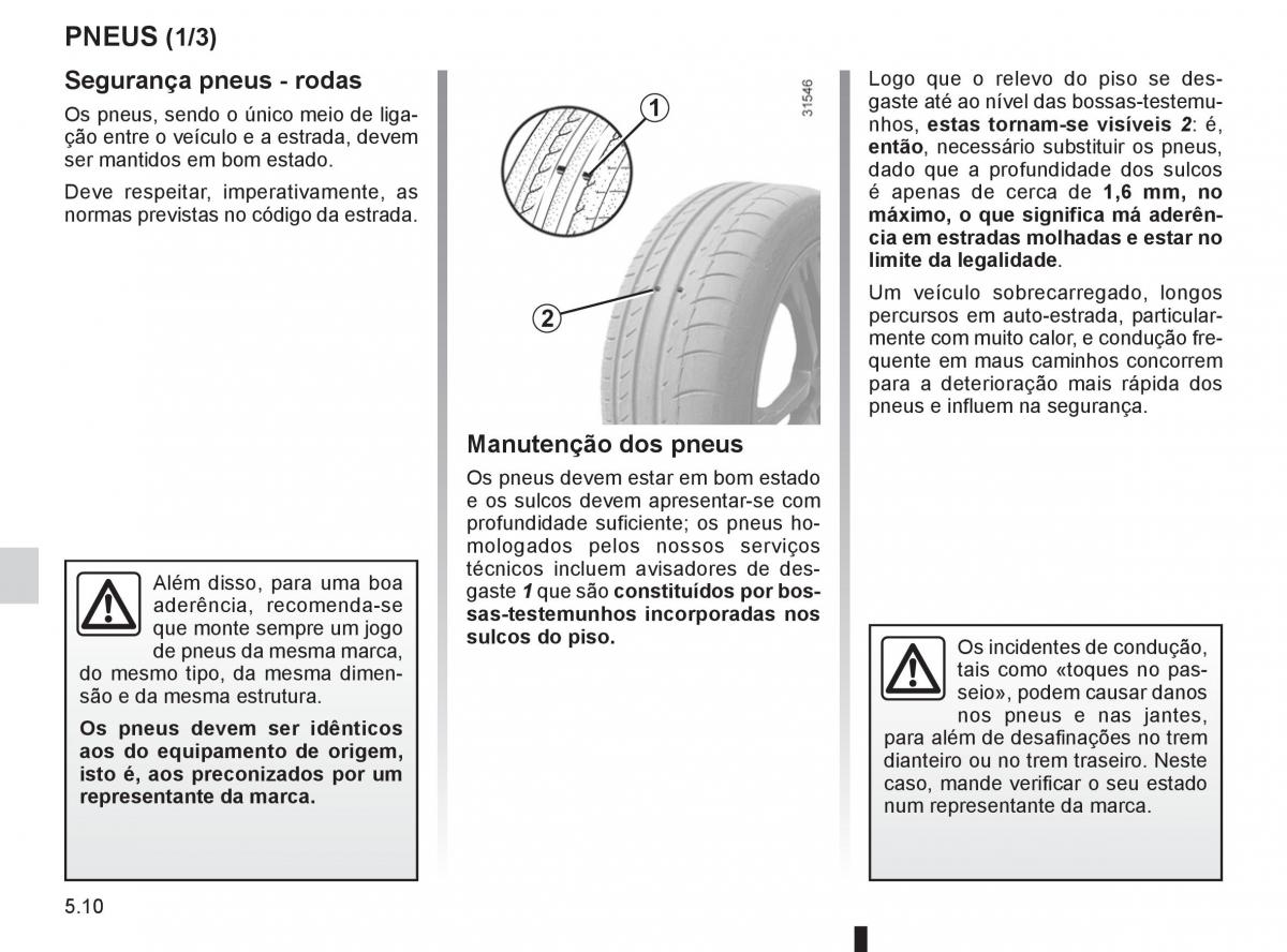 Renault Twingo II 2 manual del propietario / page 164