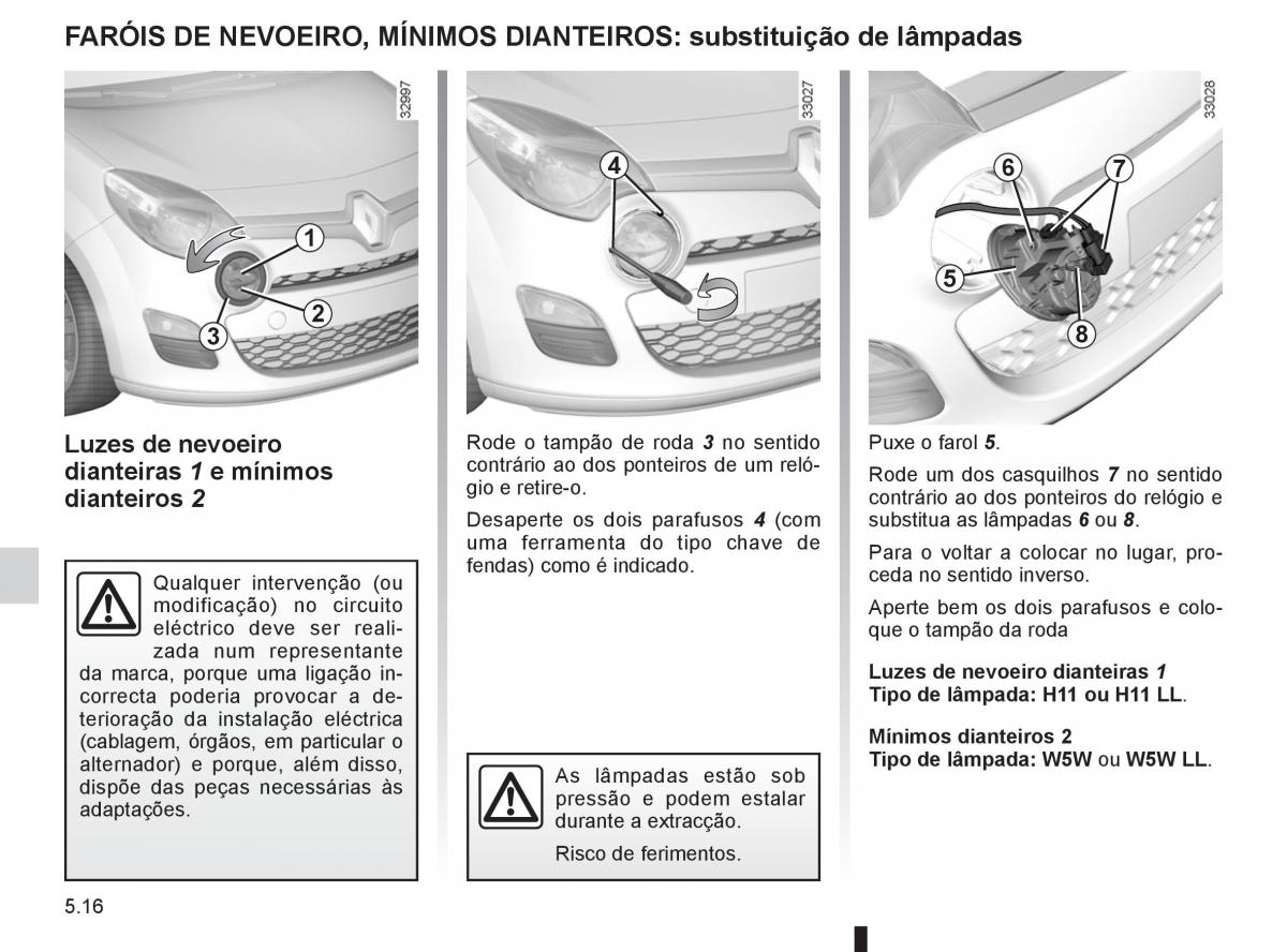 Renault Twingo II 2 manual del propietario / page 170