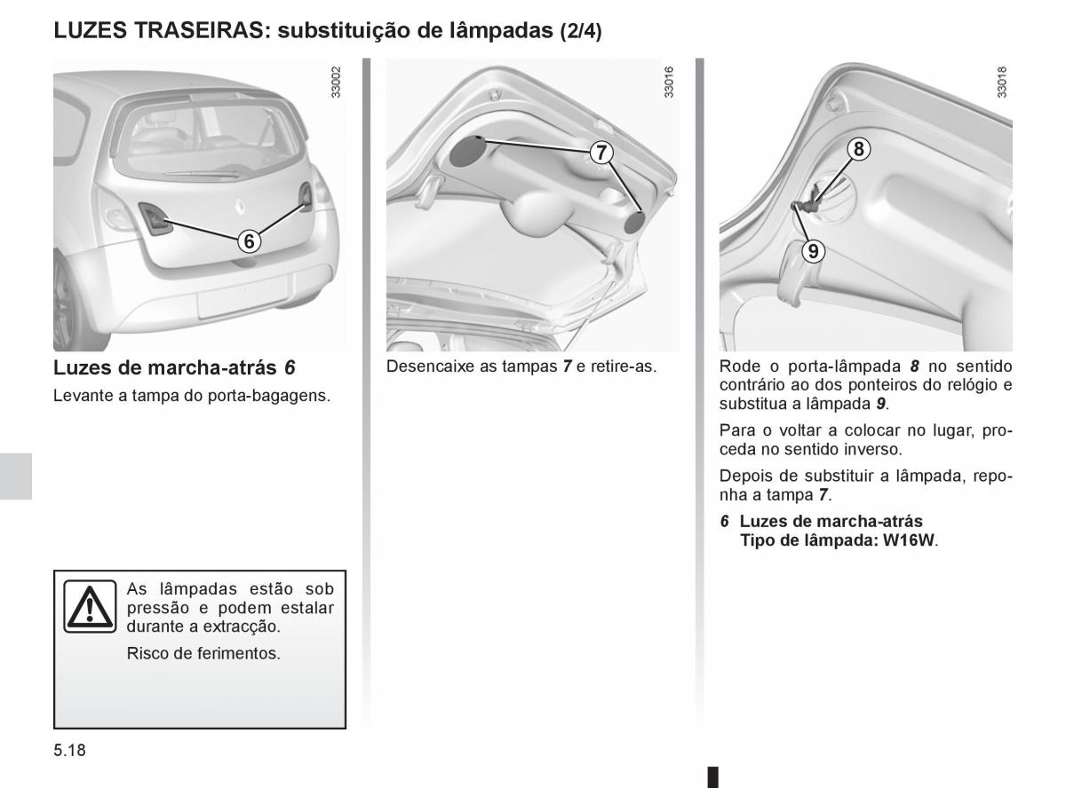 Renault Twingo II 2 manual del propietario / page 172