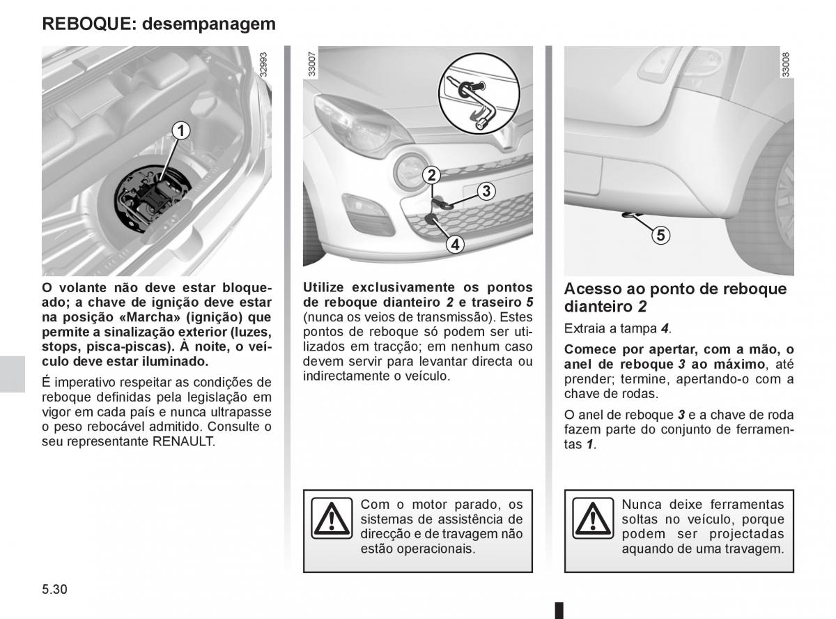 Renault Twingo II 2 manual del propietario / page 184