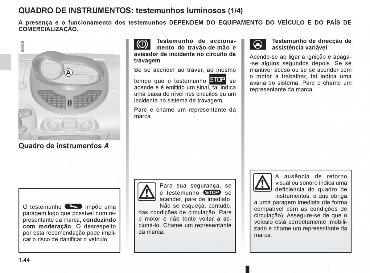 Renault Twingo II 2 manual del propietario / page 50