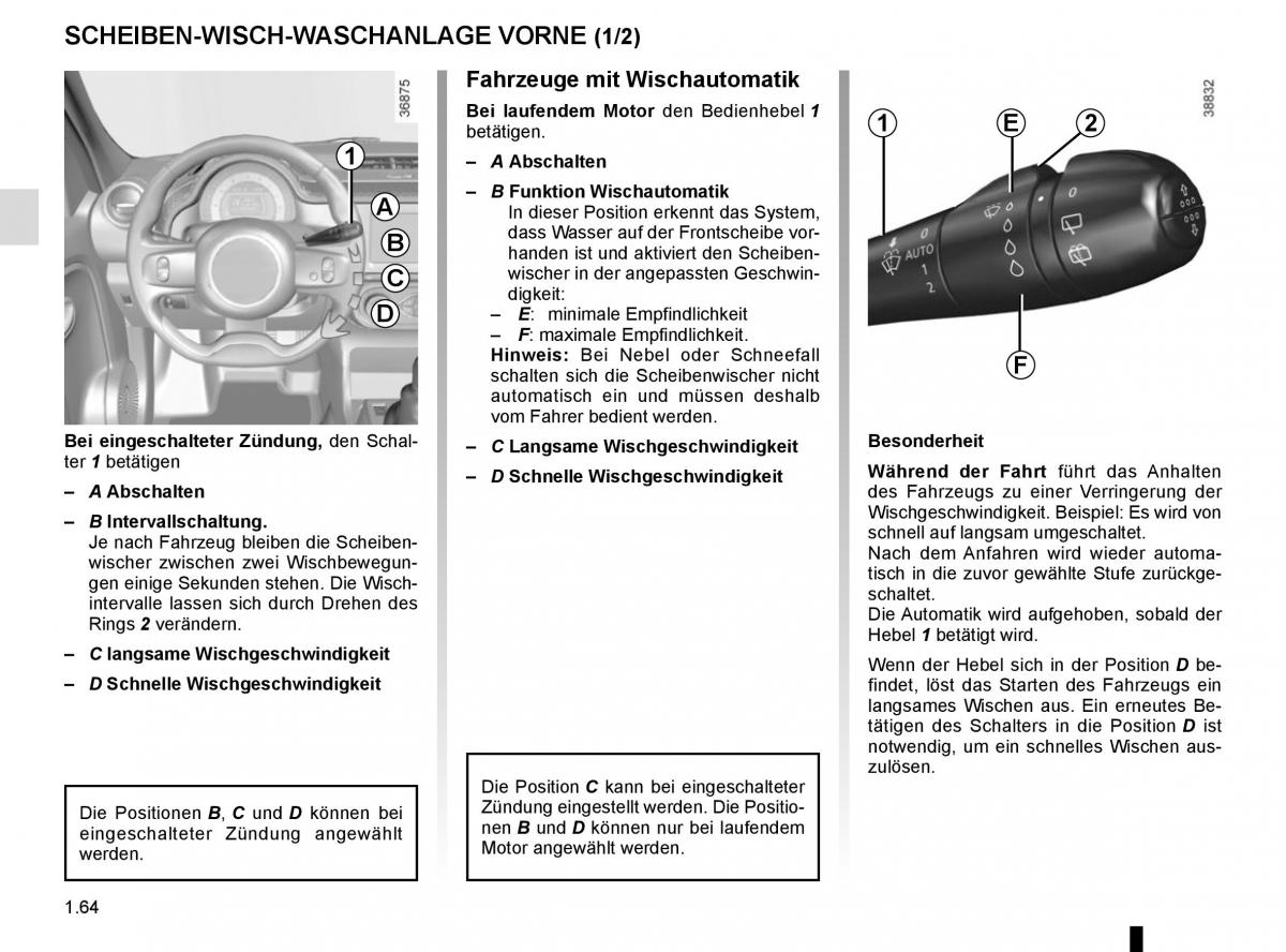 Renault Twingo III 3 Handbuch / page 70