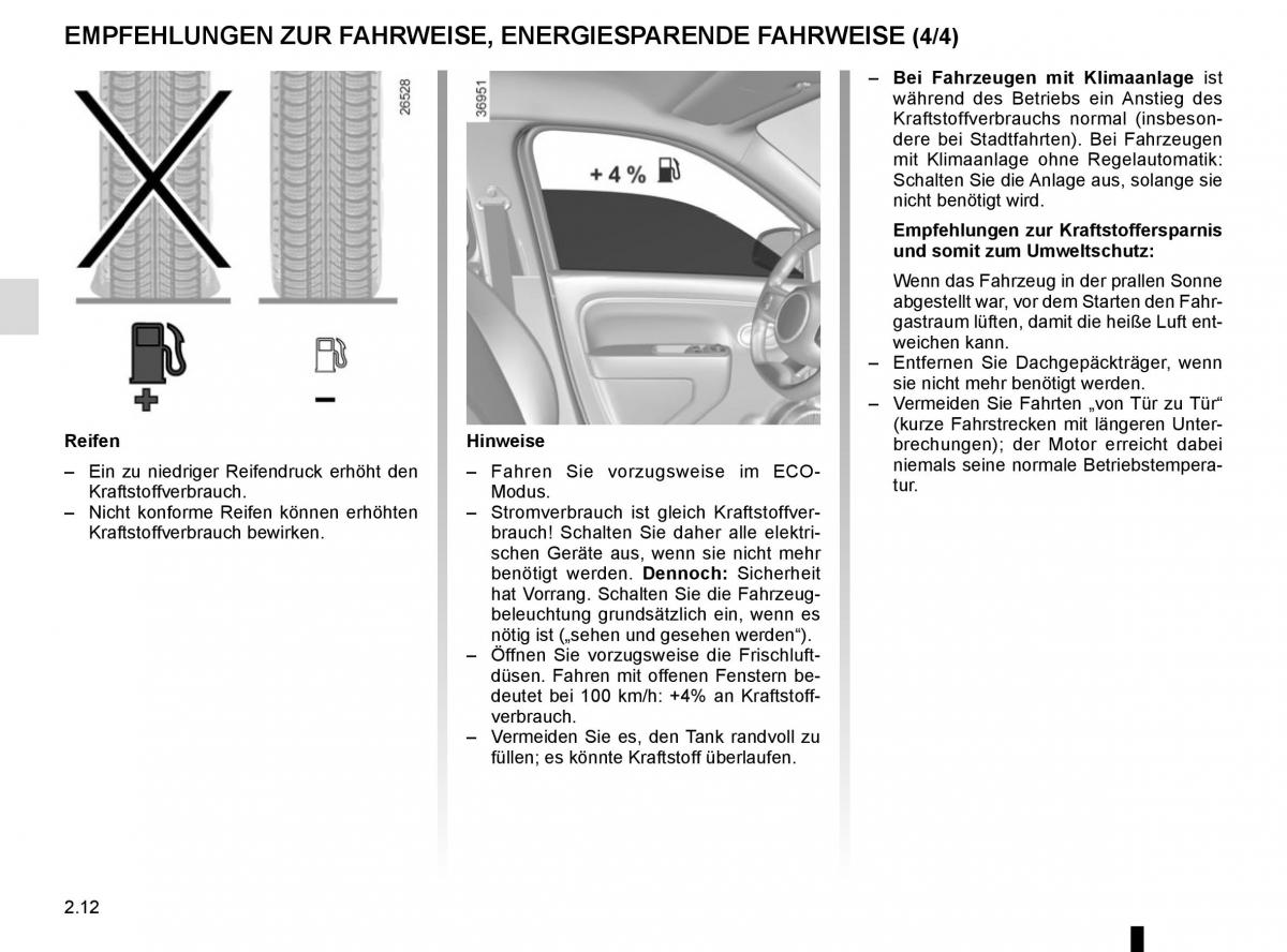 Renault Twingo III 3 Handbuch / page 86