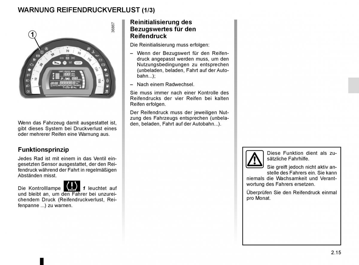 Renault Twingo III 3 Handbuch / page 89