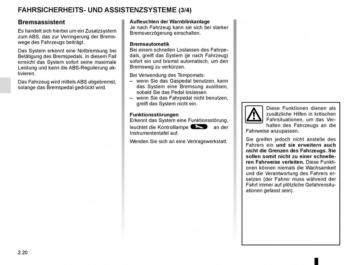 Renault Twingo III 3 Handbuch / page 94