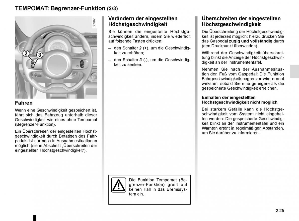 Renault Twingo III 3 Handbuch / page 99