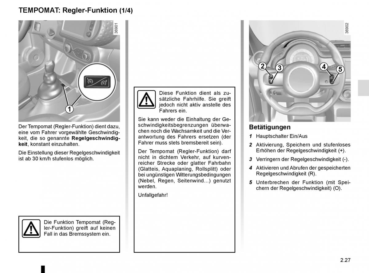 Renault Twingo III 3 Handbuch / page 101