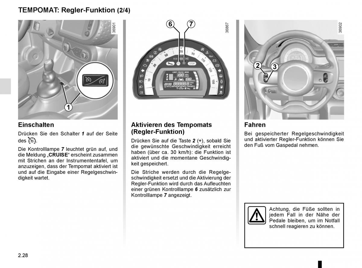 Renault Twingo III 3 Handbuch / page 102