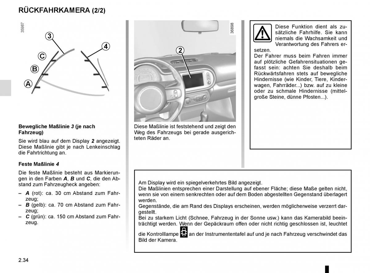 Renault Twingo III 3 Handbuch / page 108