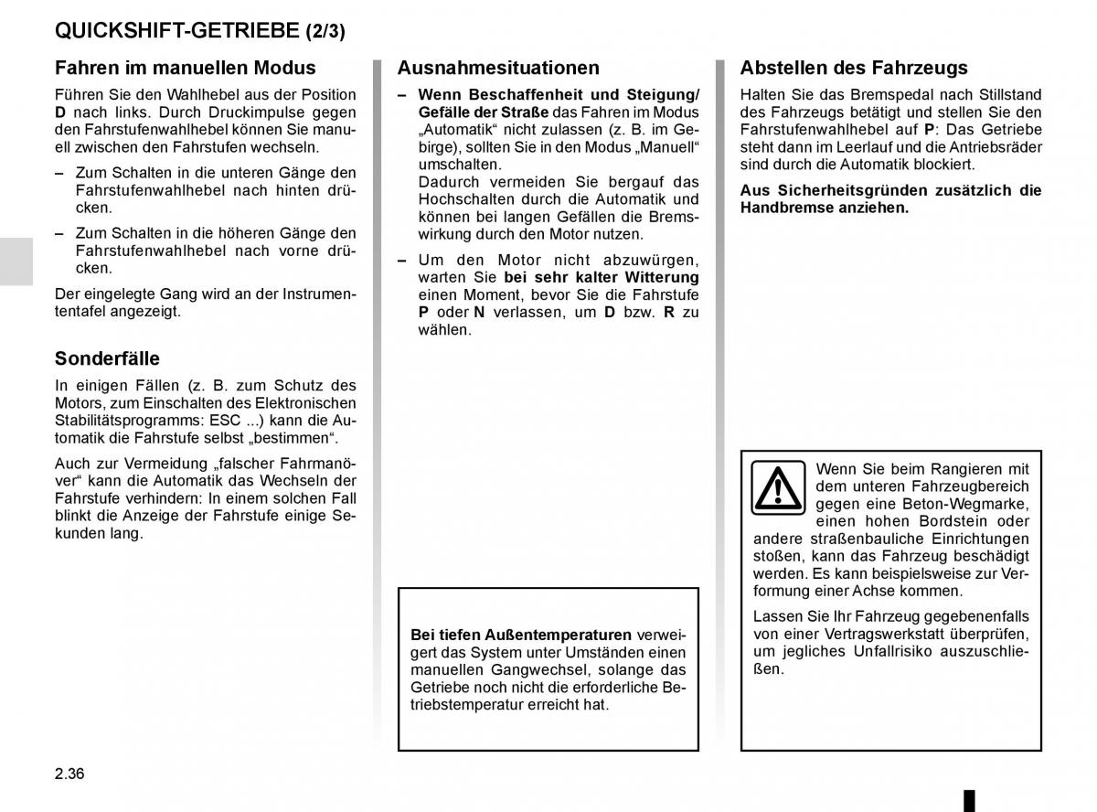 Renault Twingo III 3 Handbuch / page 110