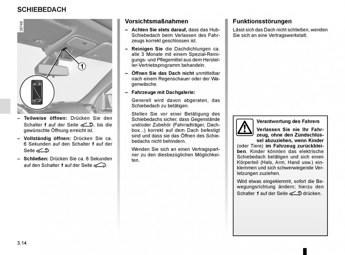 Renault Twingo III 3 Handbuch / page 126