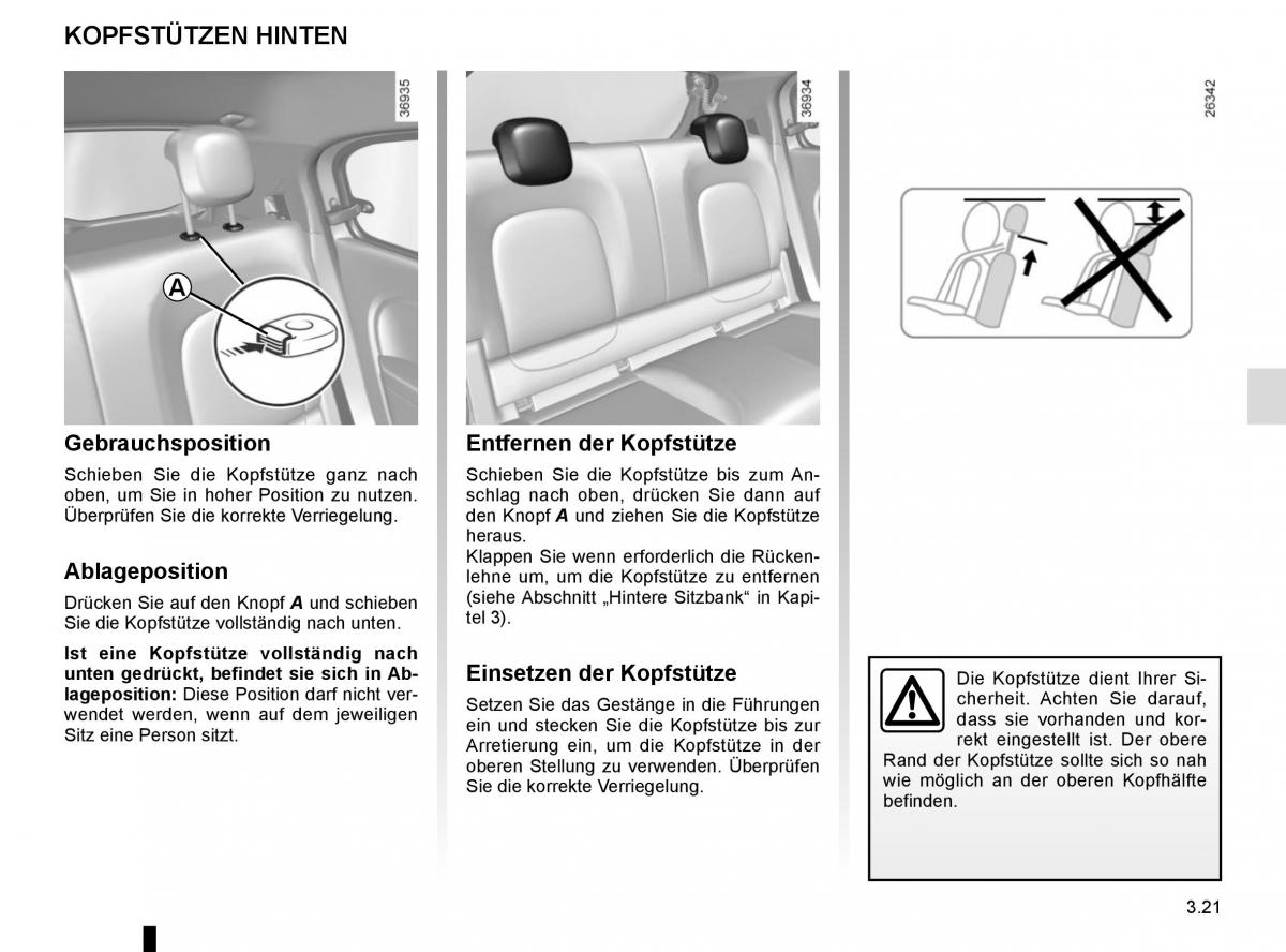 Renault Twingo III 3 Handbuch / page 133