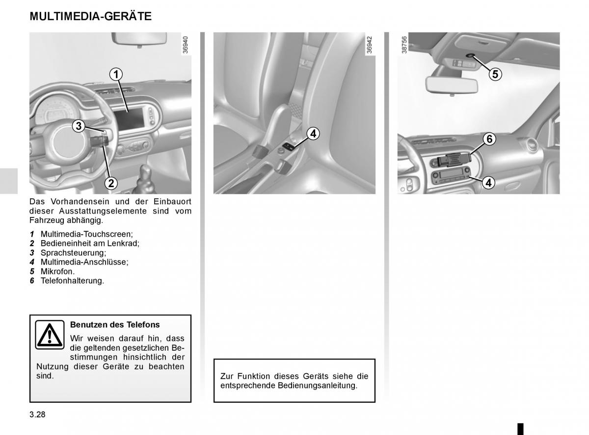 Renault Twingo III 3 Handbuch / page 140