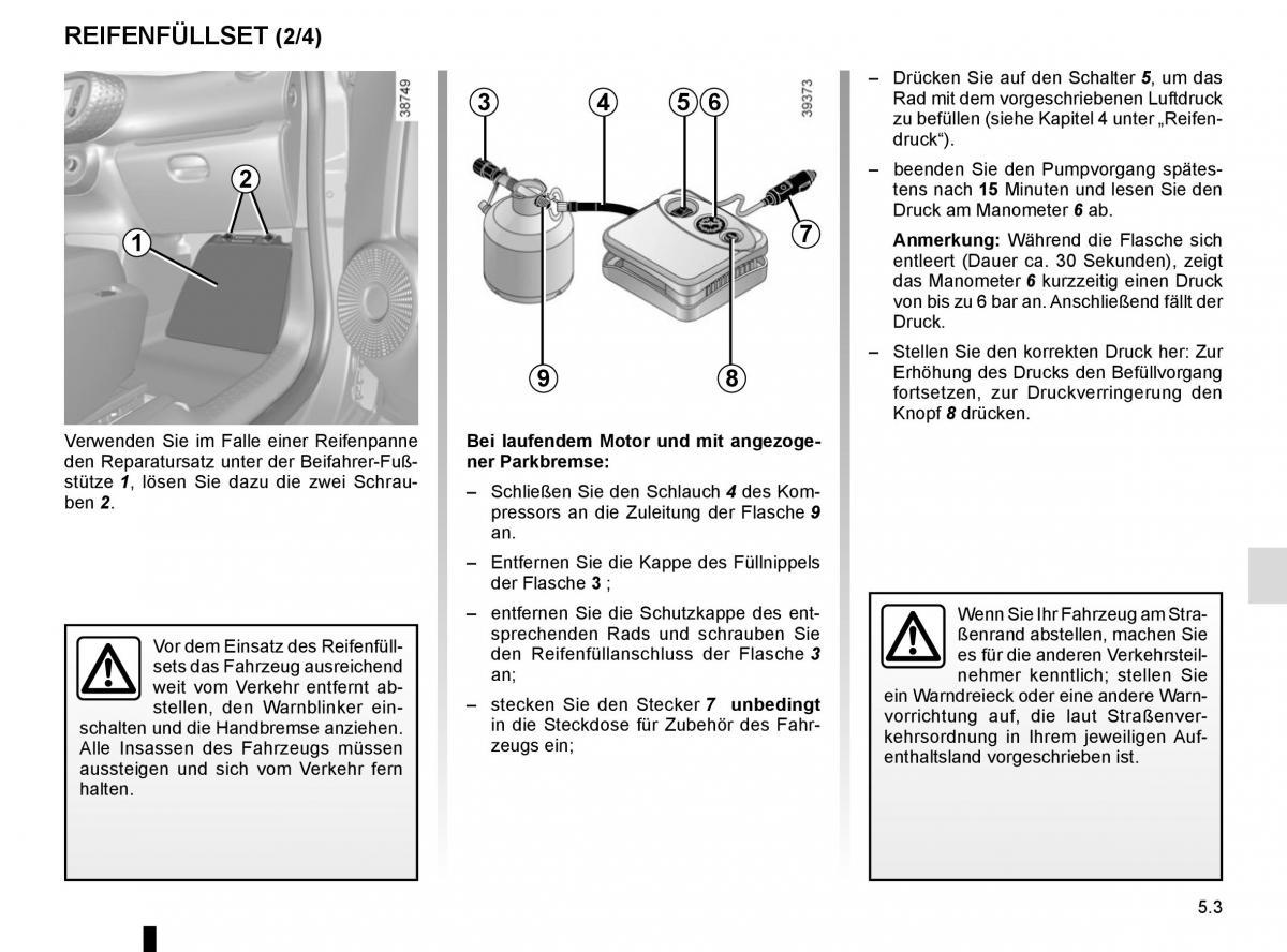 Renault Twingo III 3 Handbuch / page 161