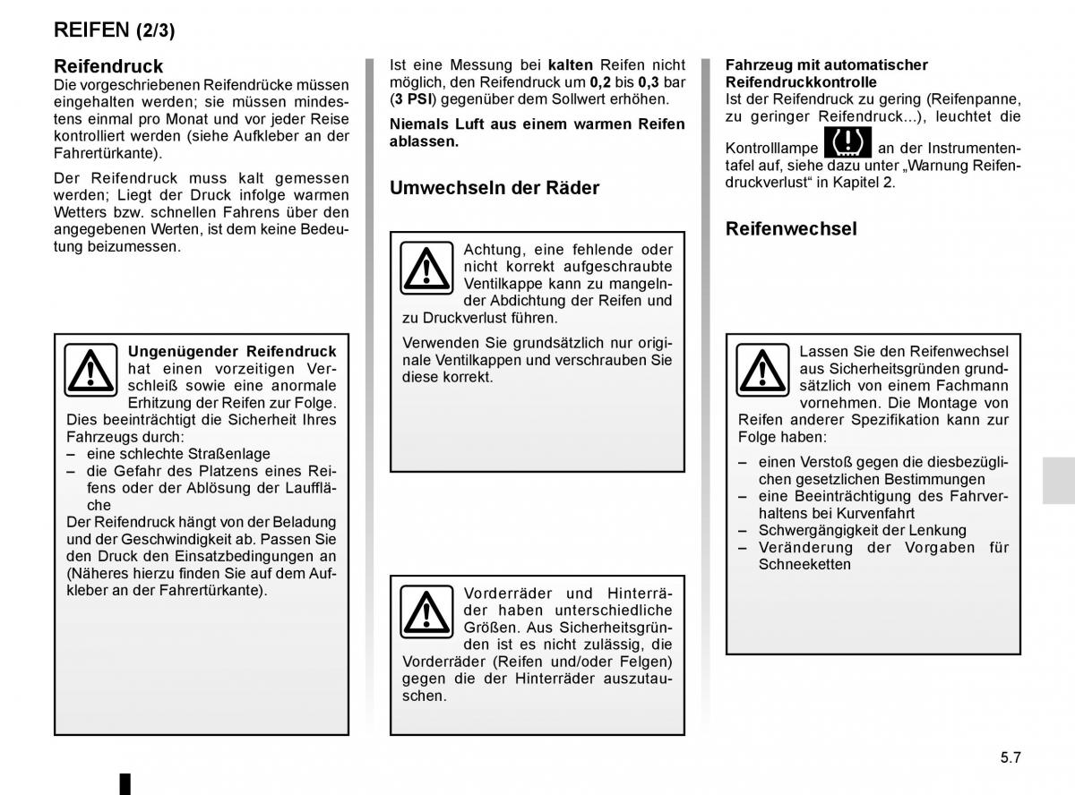 Renault Twingo III 3 Handbuch / page 165