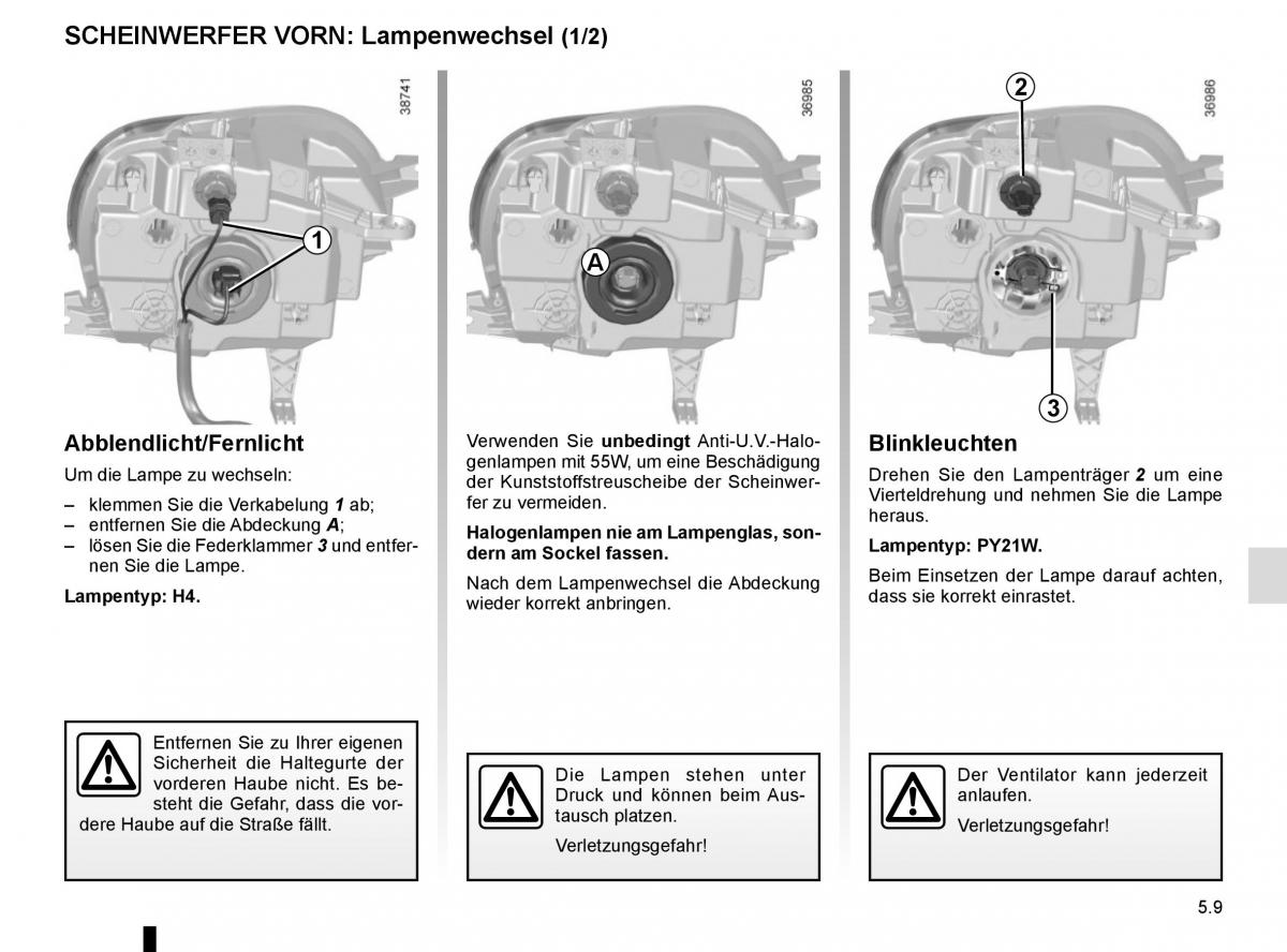 Renault Twingo III 3 Handbuch / page 167