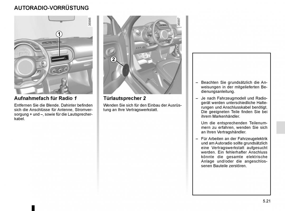 Renault Twingo III 3 Handbuch / page 179