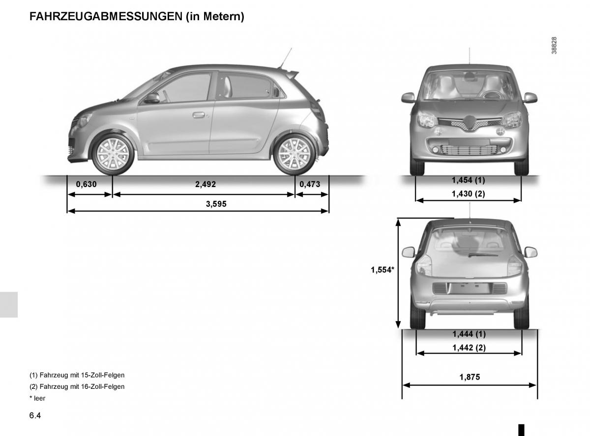 Renault Twingo III 3 Handbuch / page 194