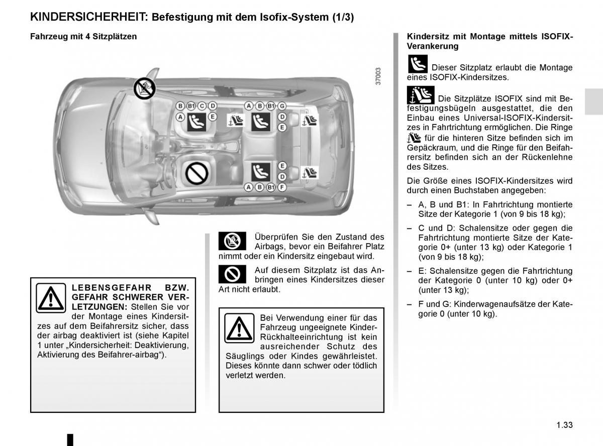 Renault Twingo III 3 Handbuch / page 39