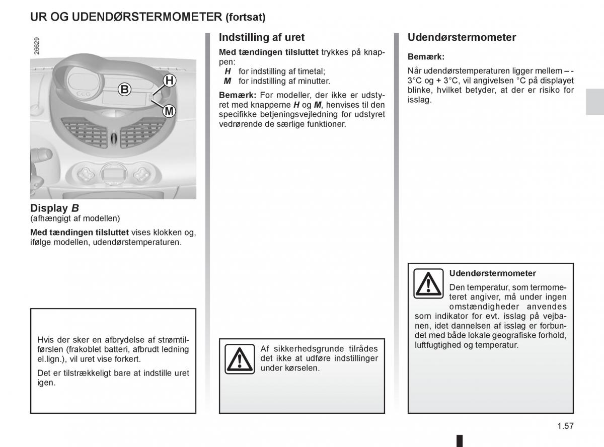 Renault Twingo III 3 Bilens instruktionsbog / page 63