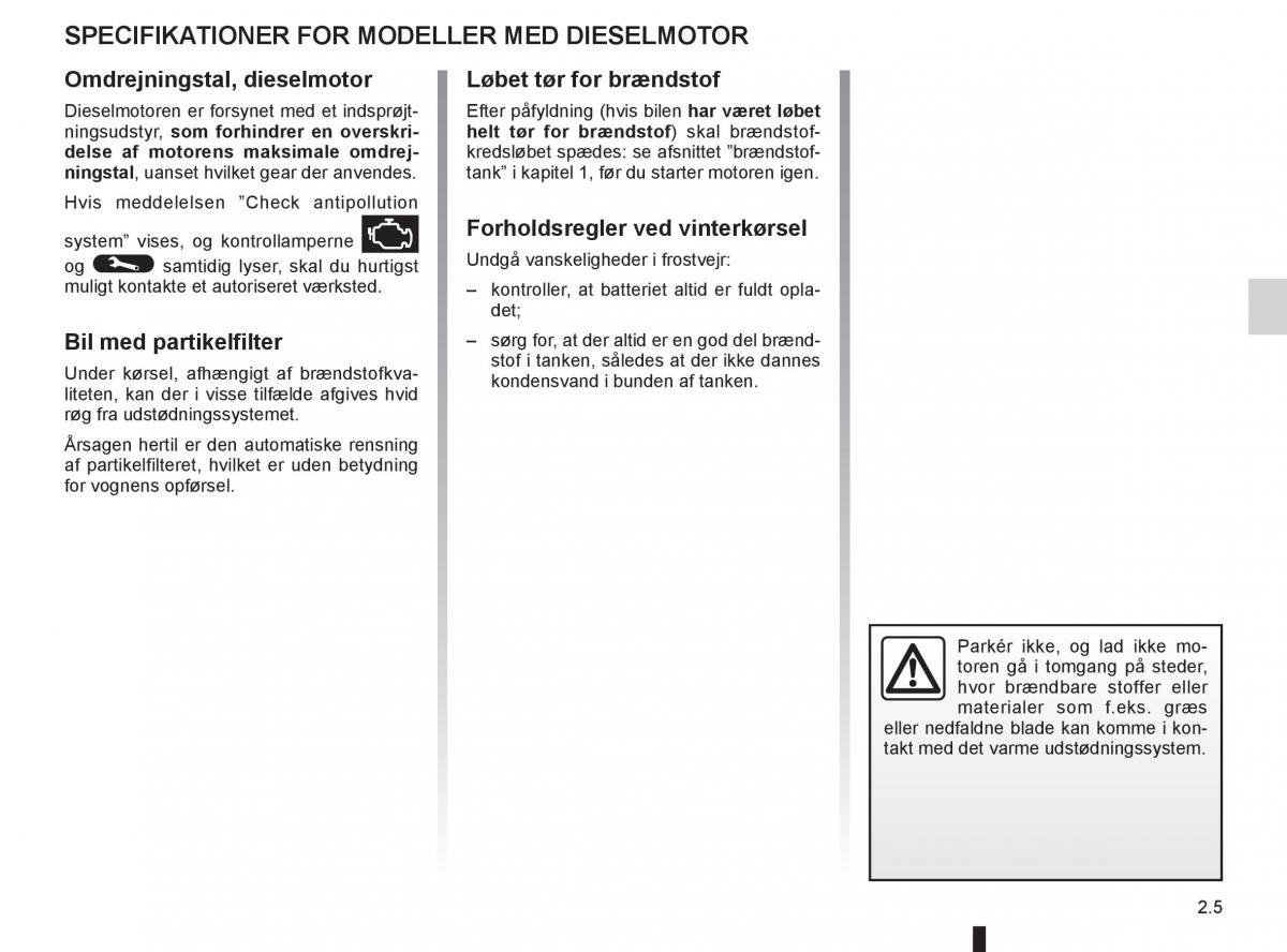 Renault Twingo III 3 Bilens instruktionsbog / page 77