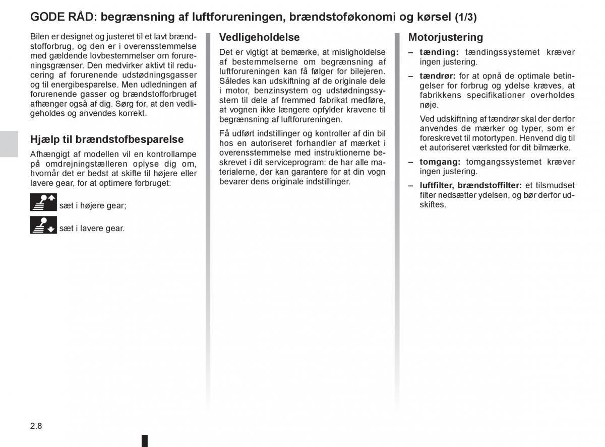 Renault Twingo III 3 Bilens instruktionsbog / page 80