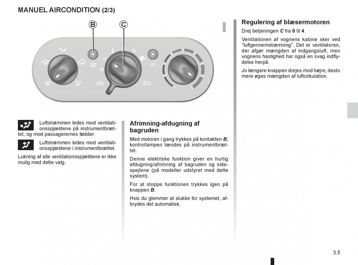 Renault Twingo III 3 Bilens instruktionsbog / page 103