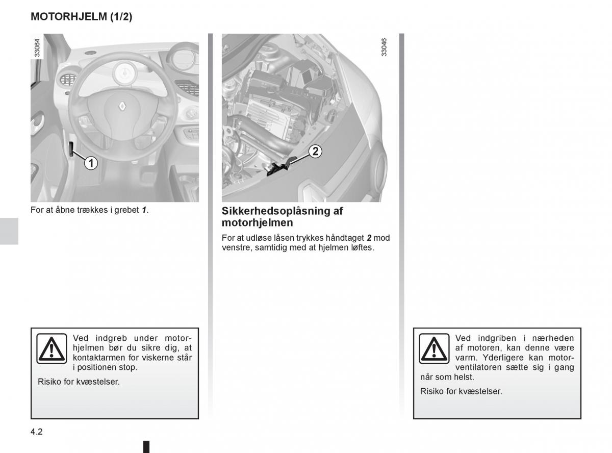 Renault Twingo III 3 Bilens instruktionsbog / page 140