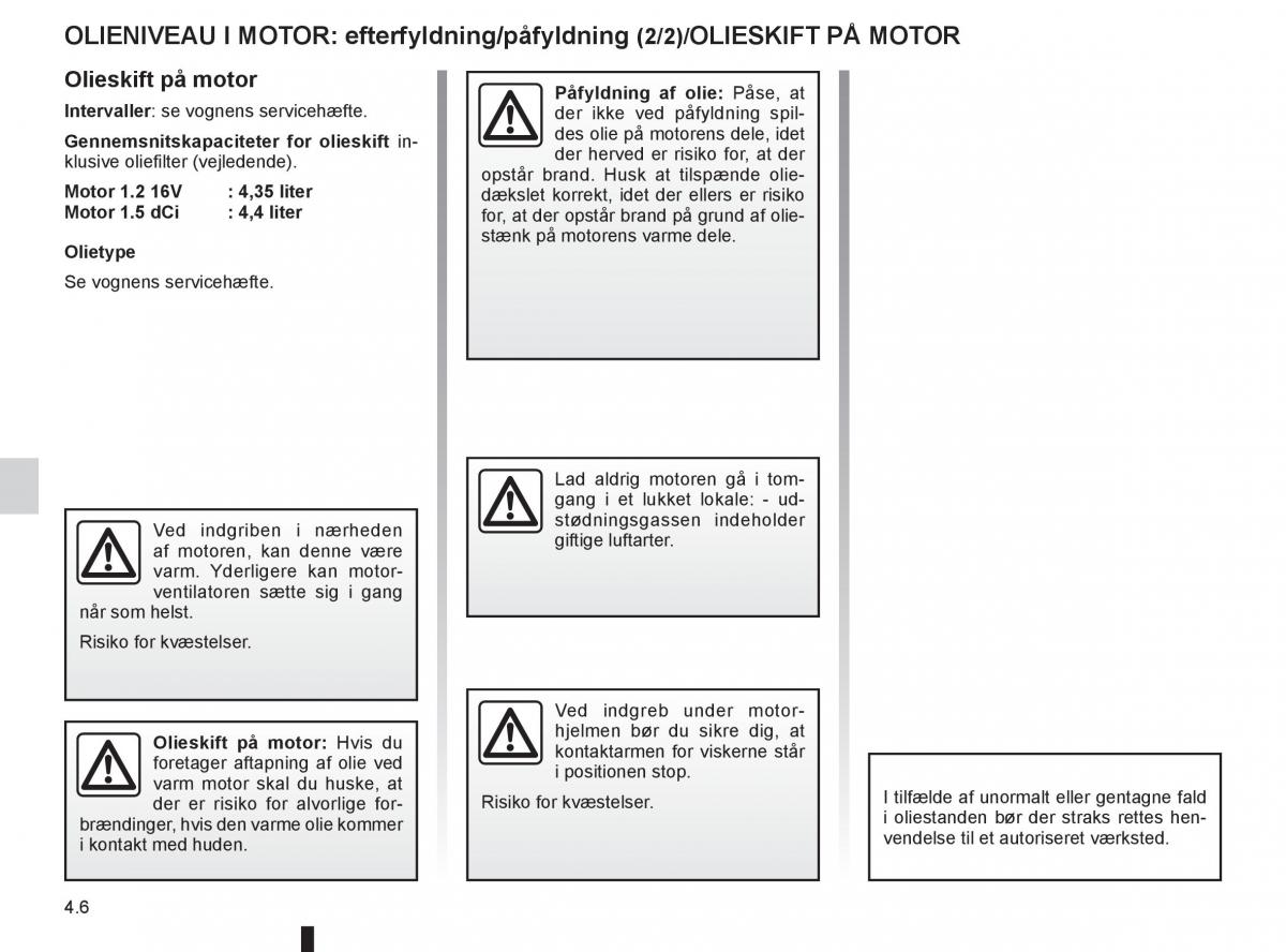 Renault Twingo III 3 Bilens instruktionsbog / page 144