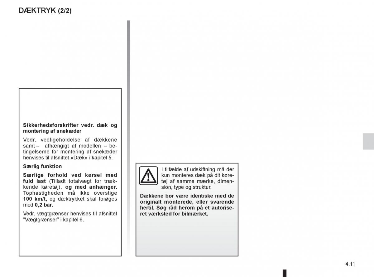 Renault Twingo III 3 Bilens instruktionsbog / page 149