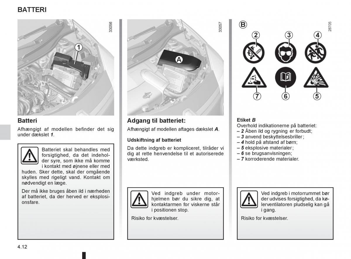 Renault Twingo III 3 Bilens instruktionsbog / page 150