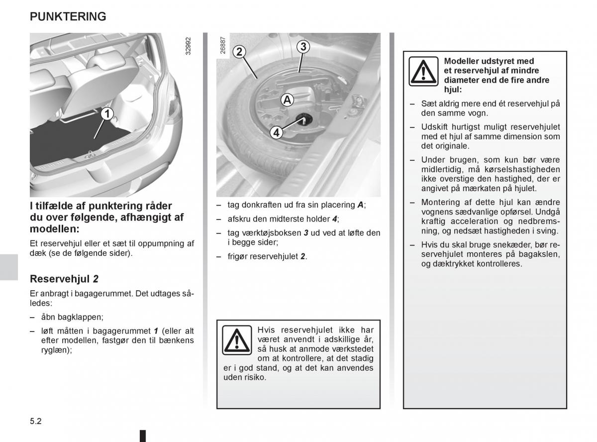 Renault Twingo III 3 Bilens instruktionsbog / page 156