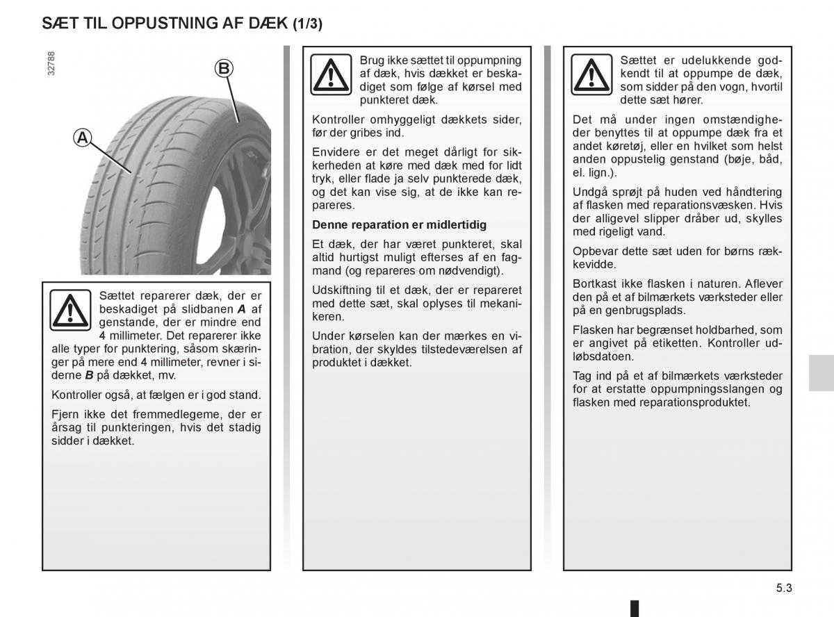 Renault Twingo III 3 Bilens instruktionsbog / page 157